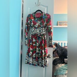 Colorful Floral dress from ModCloth!